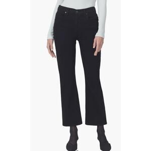 Citizen of Humanity Isola High Waist Crop Bootcut Black Jeans Size 27